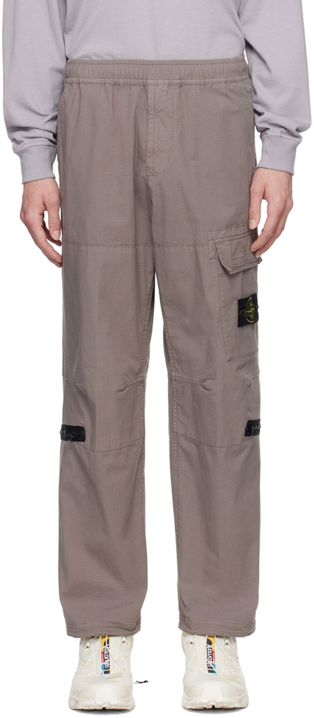 Cargo nohavice Stone Island Gray Multi-Pocket Cargo Pants Šedá | 801532611, 0