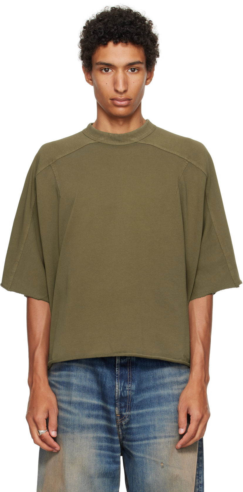 Tričko Entire Studios Entire Studios Heavy Dart T-Shirt Zelené | ES2487MI