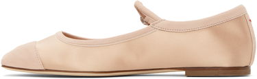 Doplnky Aeyde Aeyde Uma Satin Toe-Cap Ballerina Flats Ružová | A11-FL-RKLS08FL169-SS25-960-067, 2