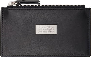 Peňaženka Maison Margiela MM6 Maison Margiela Leather Card Holder Čierna | SA5UI0016 P7258, 0