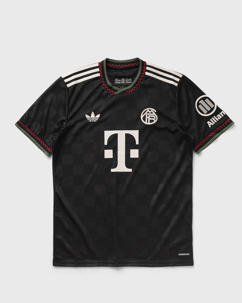 Dres adidas Originals FC Bayern x BSTN 3rd Soccer Jersey Čierna | KE6801