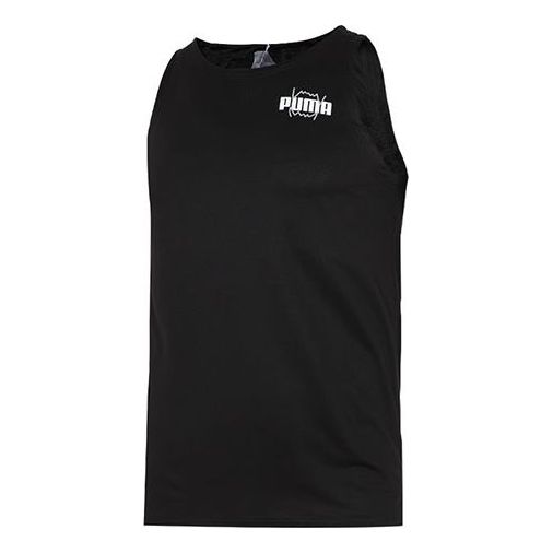 Tielko Puma Behind the Back Graphic Tank Top Čierna | 670833-02, 0