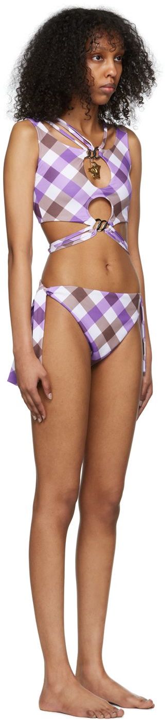 Plavky Chopova Lowena Exclusive White Alley Bikini Swimsuit Fialová | 9117-9118, 1