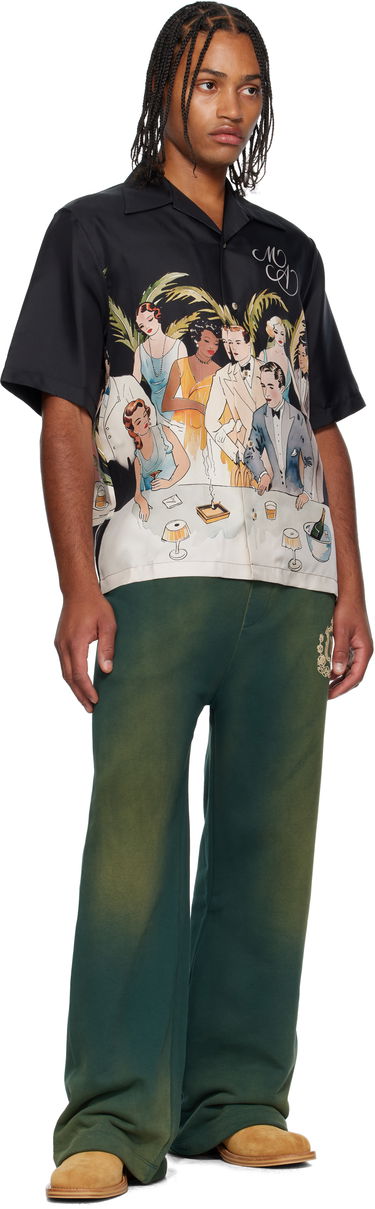 Košeľa AMIRI AMIRI Bar Scene Resort Shirt Čierna | AMSTCA1192, 3