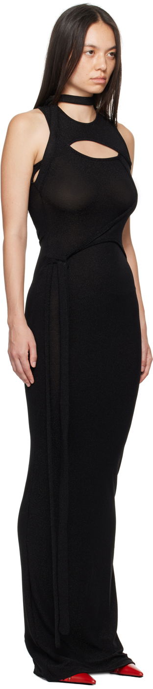 Šaty Ottolinger Ottolinger Layered Cutout Maxi Dress Čierna | 1040304921, 1