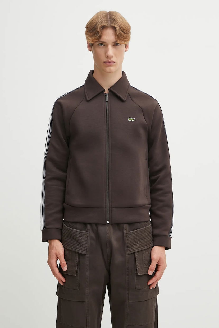 Bunda Lacoste Lacoste Track Jacket Hnedá | SH5927