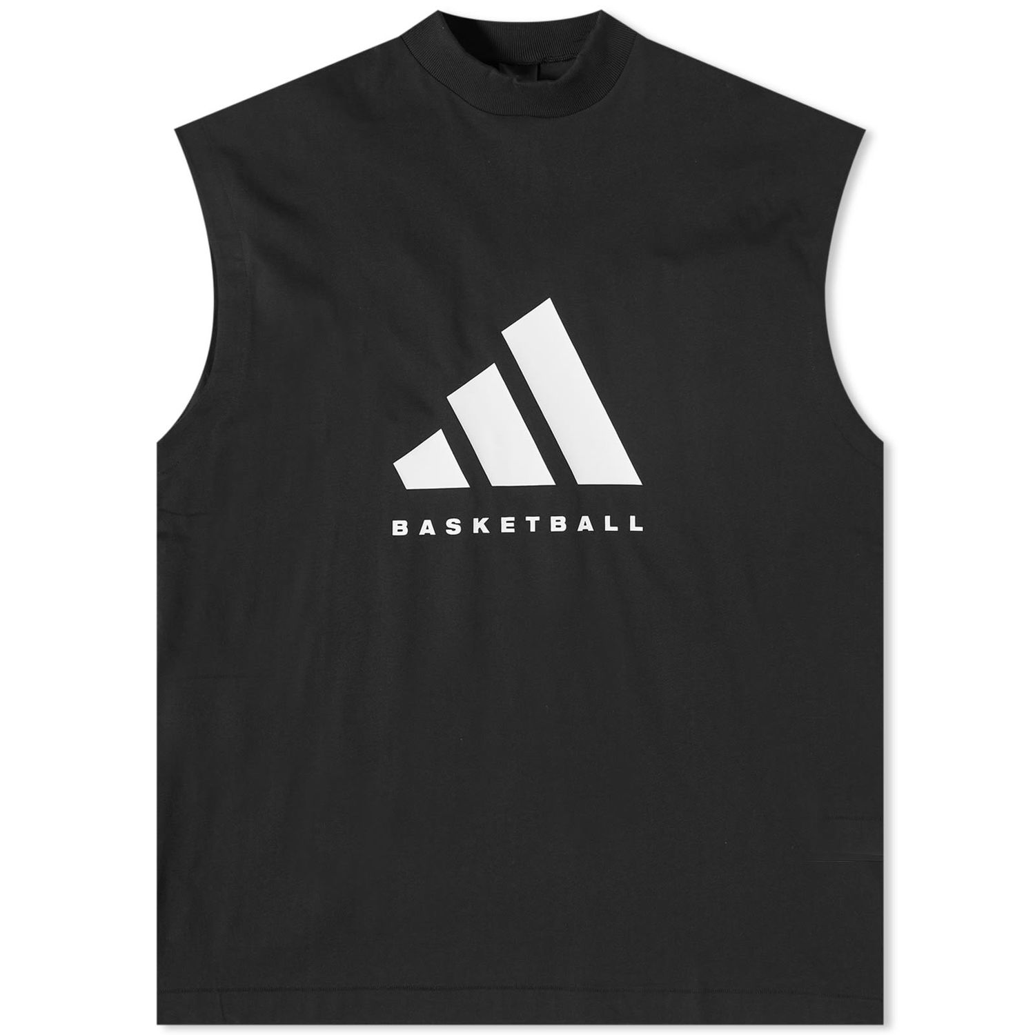 Tielko adidas Originals Basketball Sleeveless Logo Tee Čierna | IK0003, 0