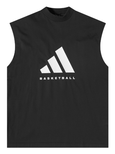 Tielko adidas Originals Basketball Sleeveless Logo Tee Čierna | IK0003