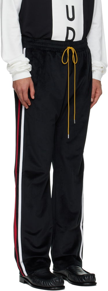 Tepláky Rhude Mancino Velour Track Pants Čierna | RHFW25PA05041, 1