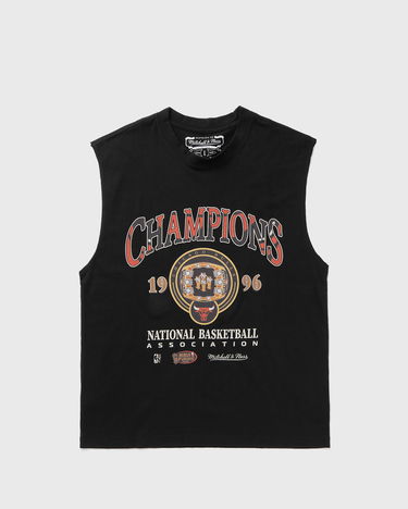 Tielko Mitchell & Ness Chicago Bulls 1996 Championship Rings Sleeveless T-Shirt Čierna | TP11723-CBUBLCK, 0