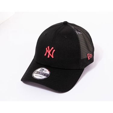 Šiltovka New Era 9FORTY Trucker MLB Home Field New York Yankees Black / Lava Red  One Size Čierna | 60435268, 2