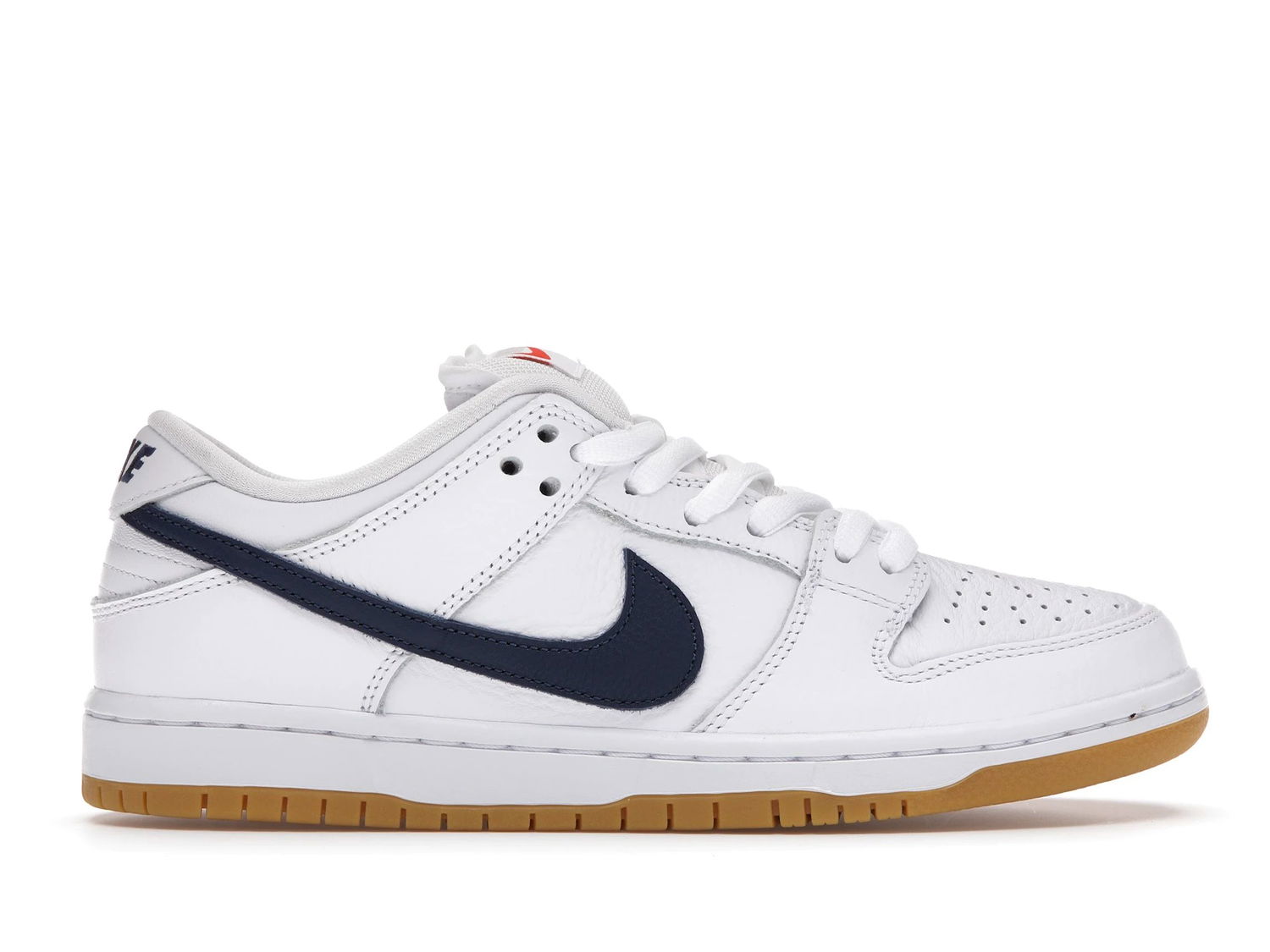 Tenisky a topánky Nike SB Dunk Low Pro ISO SB "Orange Label - White Navy" Biela | CZ2249-100, 1