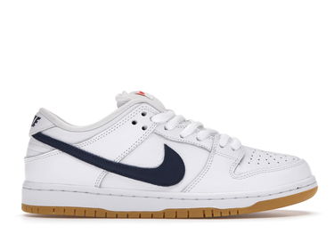 Tenisky a topánky Nike SB Dunk Low Pro ISO SB "Orange Label - White Navy" Biela | CZ2249-100, 1