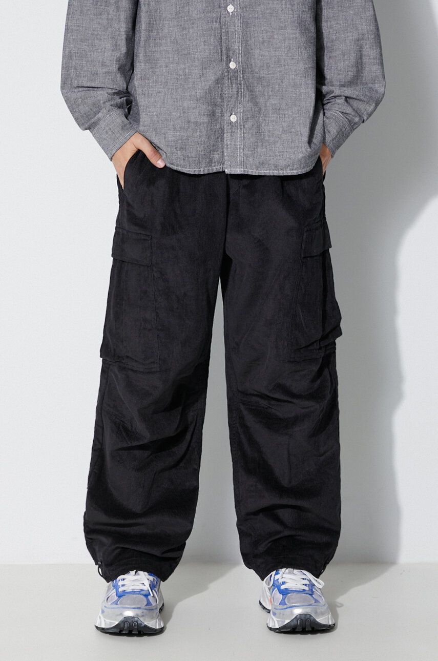 Cargo nohavice Maharishi Utility Cargo Track Pants Čierna | 4569.BLACK, 0