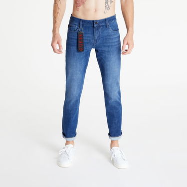 Džínsy GUESS Tech Stretch Slim Tapered Jeans Modrá | M2YAS2D4PM1-OFFI, 0