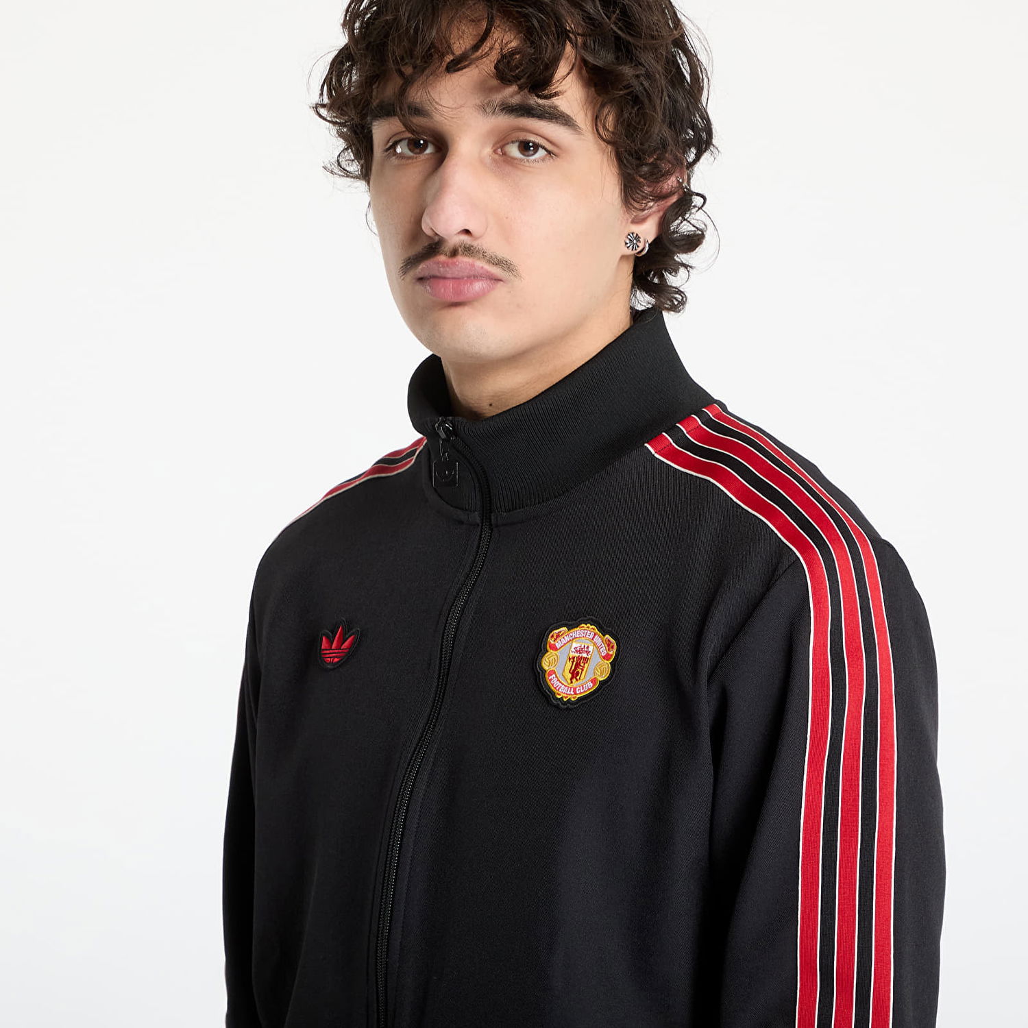 Súprava adidas Performance Manchester United Terrace Icons Track Jacket Čierna | JF0358, 1