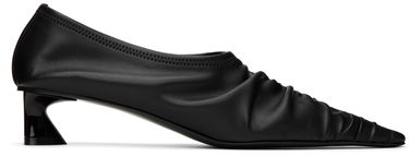 Tenisky a topánky Stella McCartney Elsa Ruched Kitten Heels Čierna | 810417W1IL0, 0
