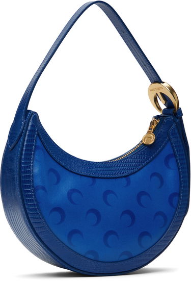Kabelka Marine Serre Marine Serre Moon Airbrushed Leather Eclips Mini Bag Modrá | WBA002A CLEA0053, 2
