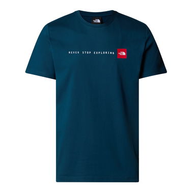 Tričko The North Face Never Stop Exploring T-Shirt Short Sleeve Modrá | NF0A87NS1NO1, 0