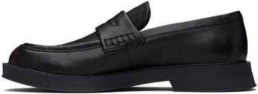 Tenisky a topánky BOSS Hugo Embroidered-Logo Loafers Čierna | 50548486, 2