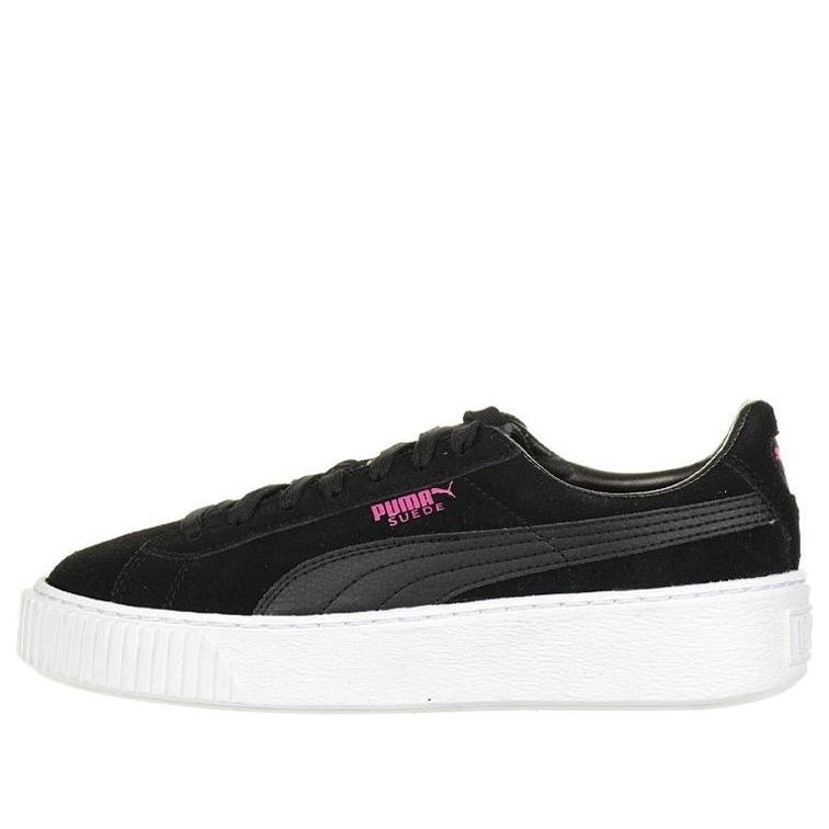 Tenisky a topánky Puma Suede Platform Jr Čierna | 363663-01