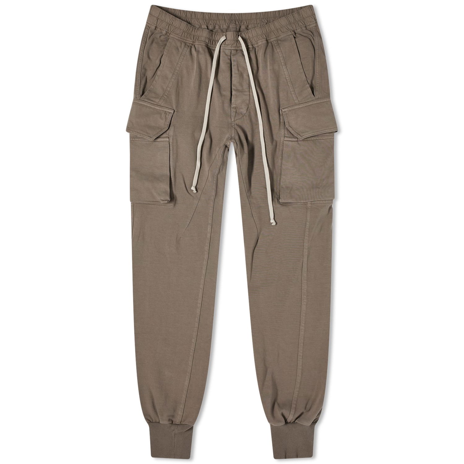 Tepláky Rick Owens DRKSHDW Mastodon Cut Combat Sweat Pants "Dust" Hnedá | DS02C5339-RIG-34, 0
