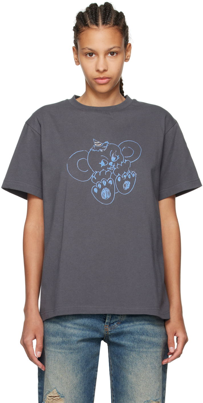 Tričko We11done We11done Printed T-Shirt Šedá | WD-TT2-24-790-U-CH, 0