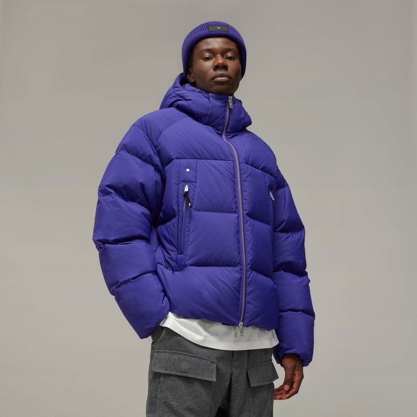 Prešívaná bunda Y-3 Y-3 Puffer Jacket Fialová | IW0067