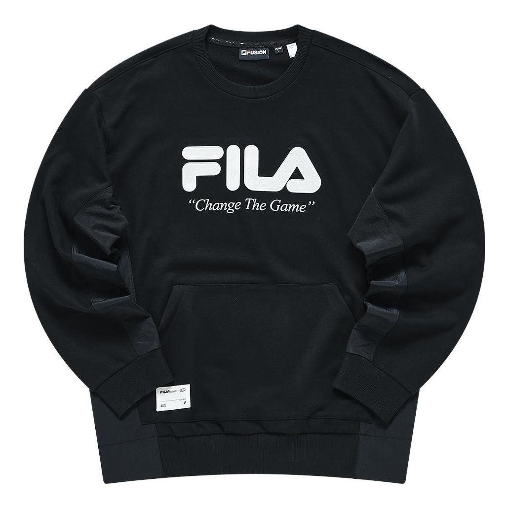 Mikina FILA Fusion Change The Game Logo Sweatshirt Čierna | T11M311211F-BK, 0