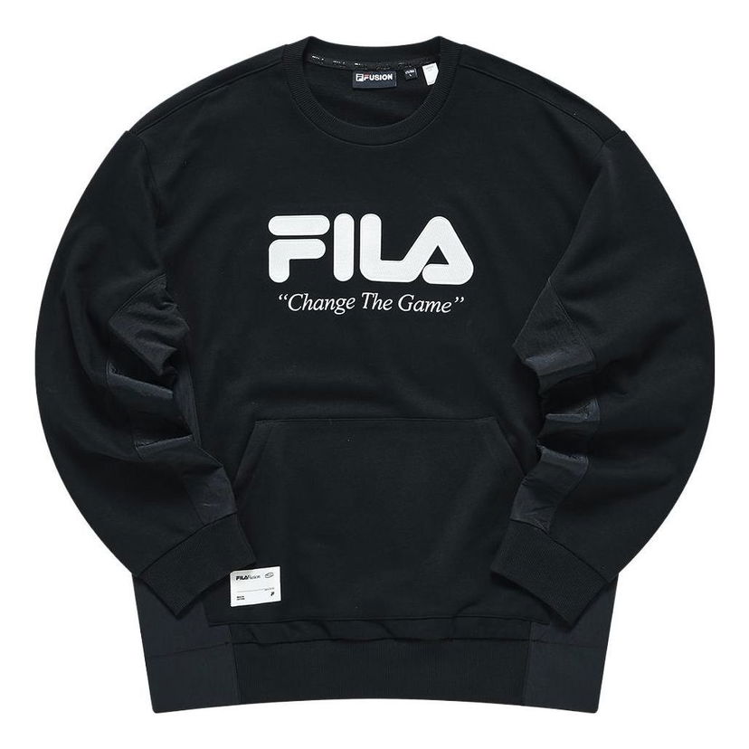 Mikina FILA Fusion Change The Game Logo Sweatshirt Čierna | T11M311211F-BK