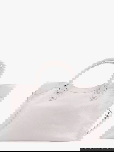 Kabelka Balenciaga White Leather City Media Bag Biela | 8230582AA9S9104, 1
