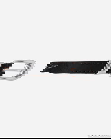 Opasok OUR LEGACY Braided Leather Belt 2 cm Čierna | A42382BB 001, 5