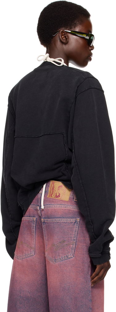 Bunda Martine Rose Martine Rose Shrunken Zip Up Crew Jacket Čierna | 670JS02002, 2