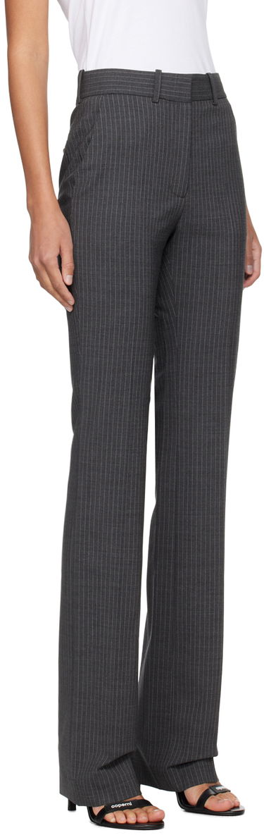 Nohavice Coperni Coperni Pinstripe Tailored Trousers Šedá | COPP76140, 1