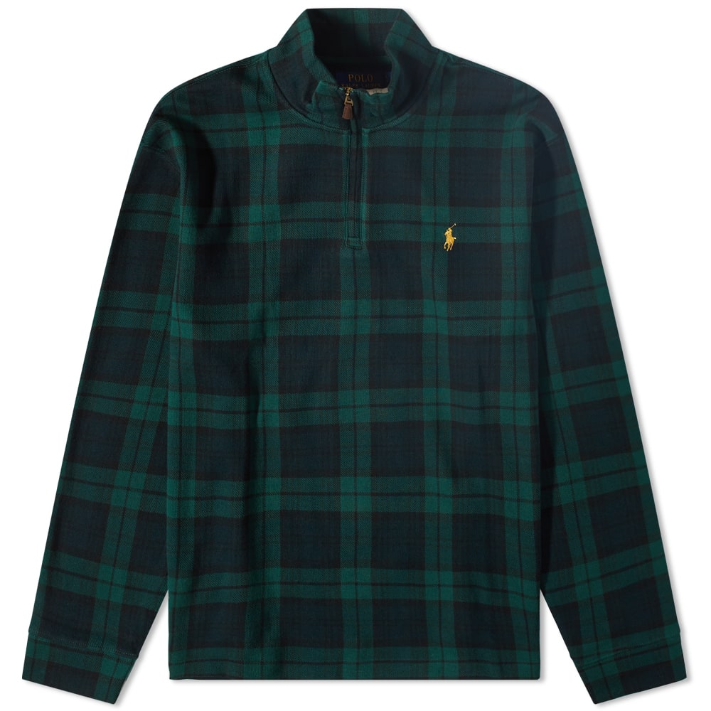 Blackwatch Tartan Quarter Zip