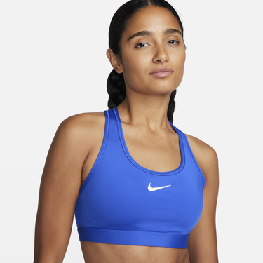 Podprsenka Nike Swoosh Medium-Support Padded Sports Bra Modrá | DX6821-405, 3