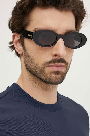 Slnečné okuliare Palm Angels Palm Angels Oval Sunglasses Čierna | PERI051.501007, 5