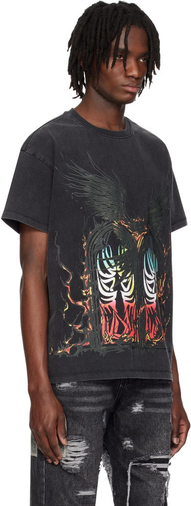 Tričko Who Decides War Who Decides War Exclusive Eagle Arched T-Shirt Čierna | 1110020002SE25, 1