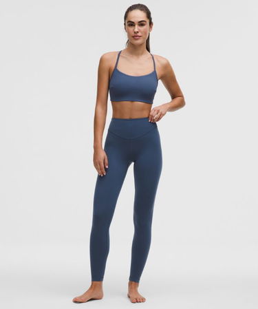 Podprsenka lululemon Evolve Flow Y Light-Support Bra C/D Cups, Size L Modrá | prod20005495, 2