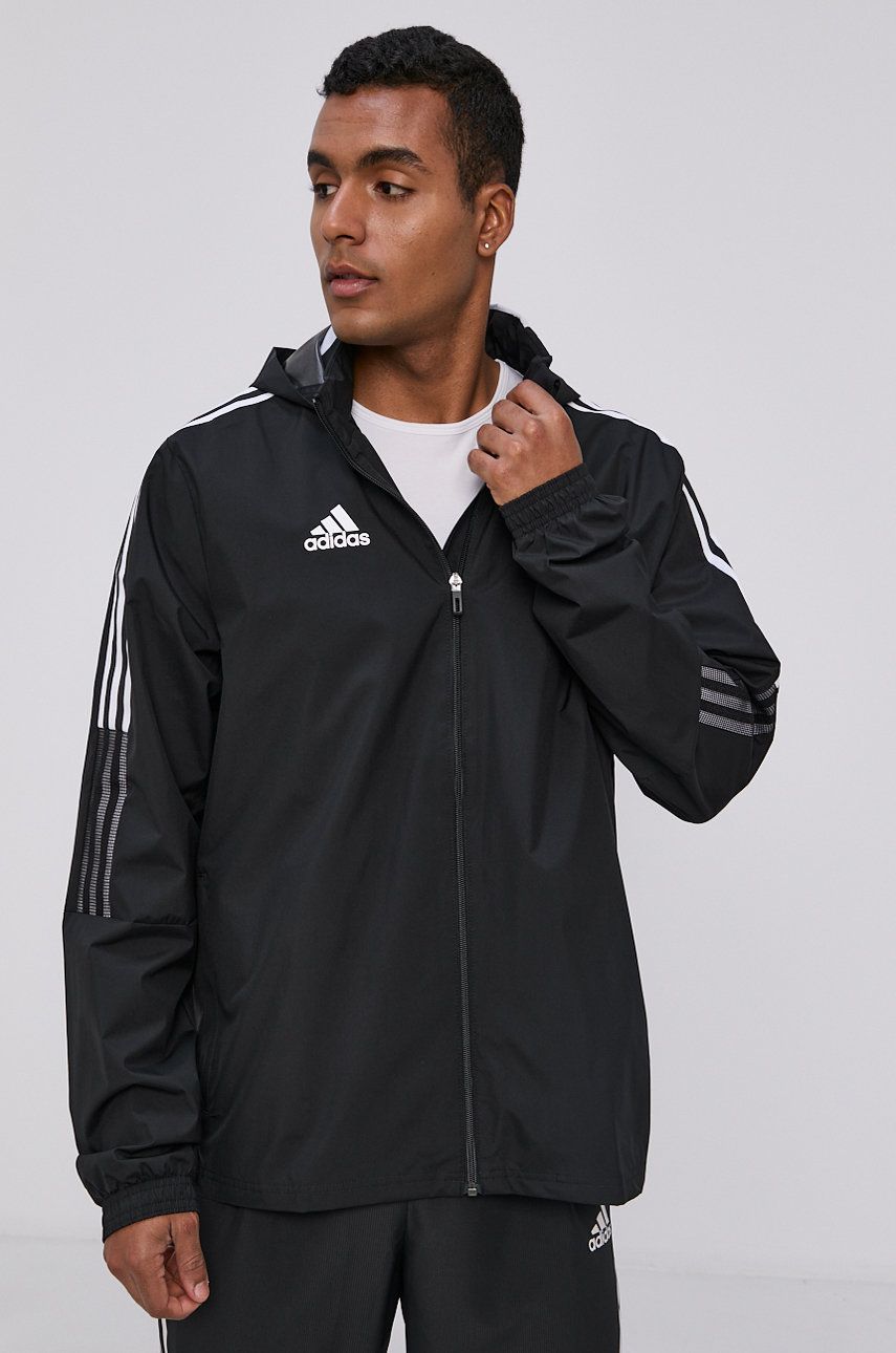 Vetrovka adidas Originals Tiro 21 All-Weather Čierna | gh4466, 0