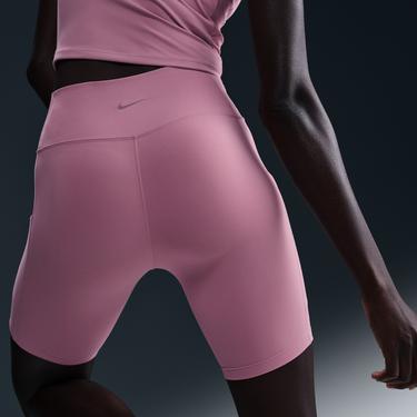Šortky Nike Nike One High 8in Biker Shorts Ružová | fz6758-699, 4
