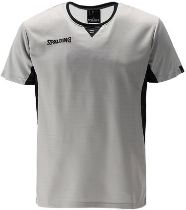 Tričko Spalding Spalding Referee T-Shirt Šedá | 40222001-greyblack, 0