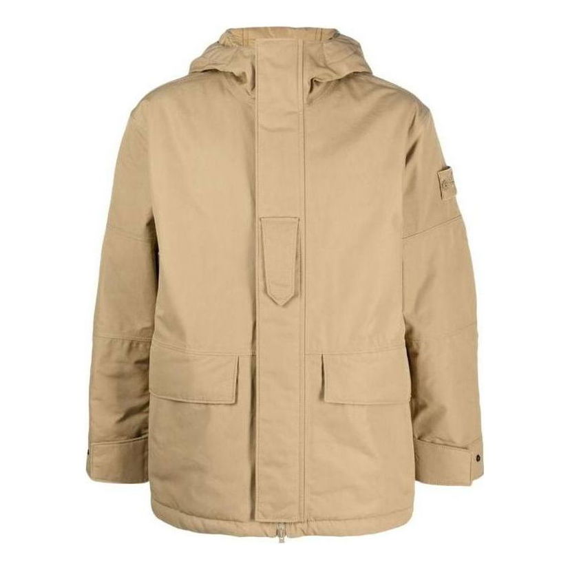 Parka Stone Island Ghost Hooded Parka Béžová | 7915420F1-V0098