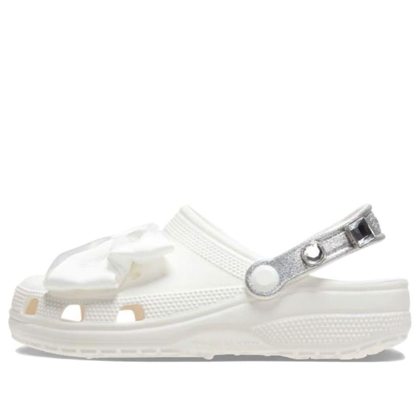 Tenisky a topánky Crocs ASOS Exclusive Classic Clogs With Bow Biela | 209913-100