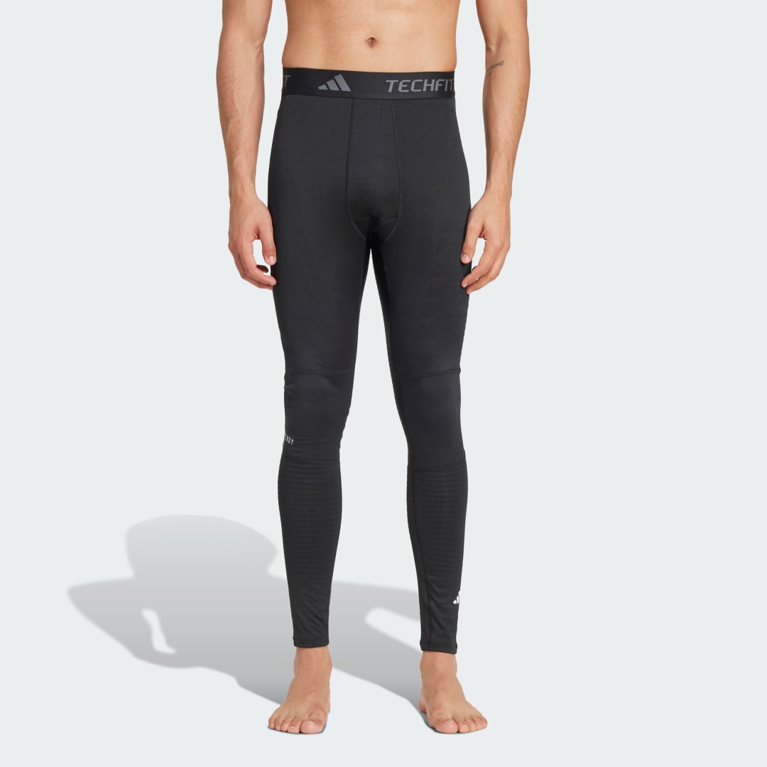 Ponožky adidas Performance TECHFIT COLD.RDY Training Long Tights Čierna | IN5582, 0
