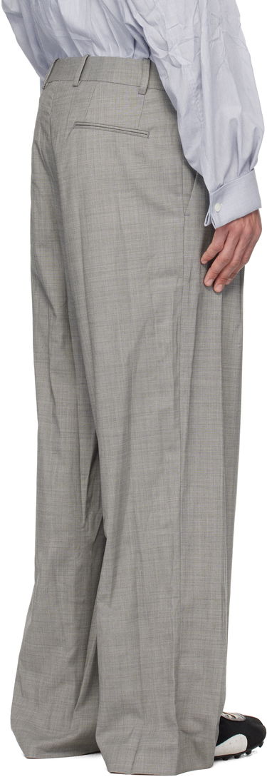 Nohavice HED MAYNER Hed Mayner Crinkled Trousers Šedá | HMMA30031A-HA150, 2