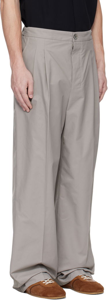 Nohavice AMI AMI Paris Large Trousers Šedá | HTR432.CO0101, 1
