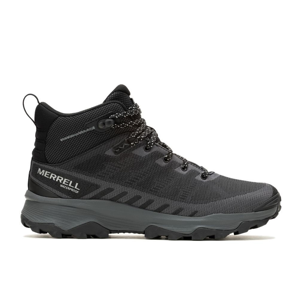 Tenisky a topánky Merrell Speed Eco Mid Waterproof Boots Čierna | J037537, 0