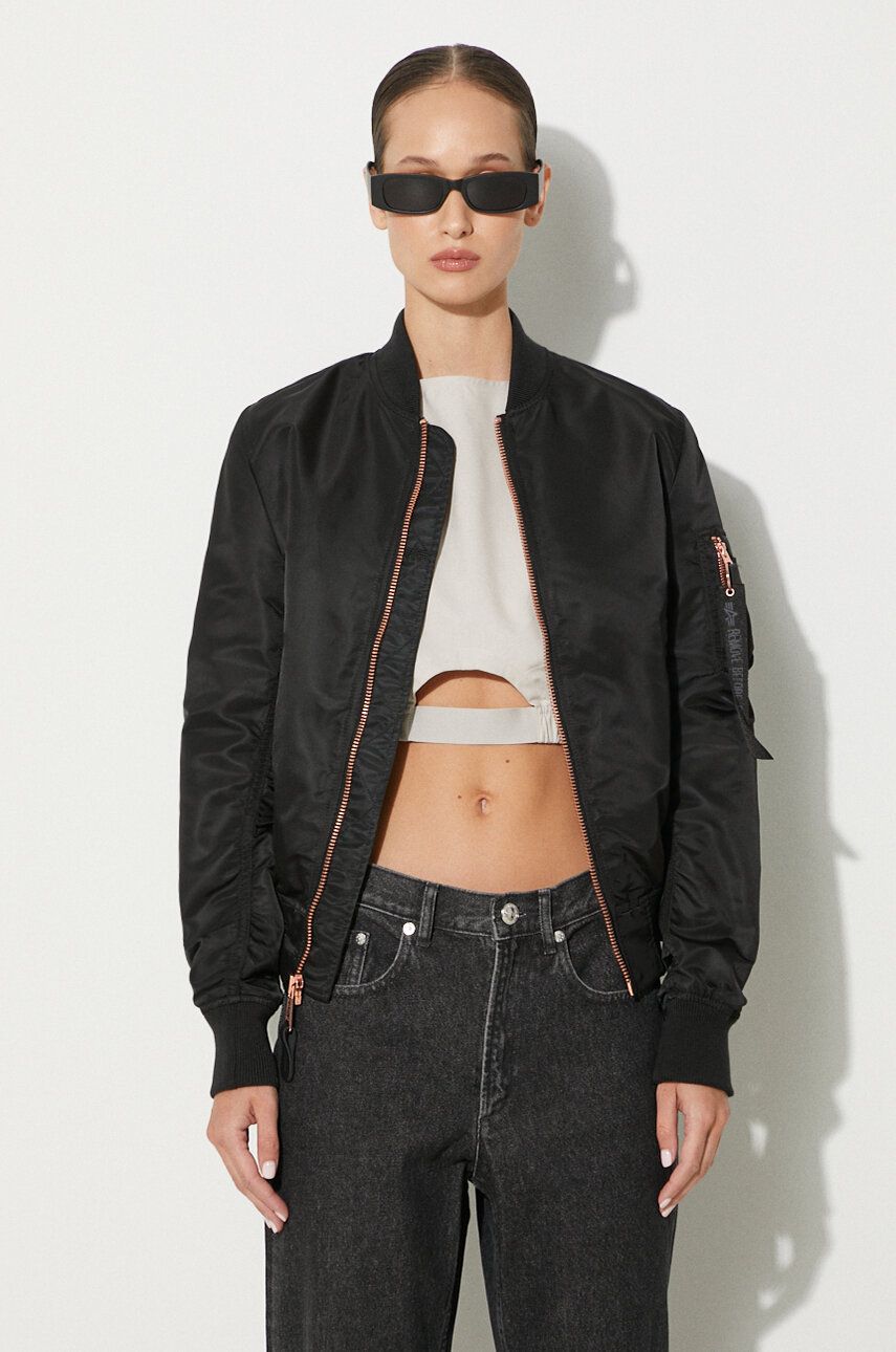 Bomber bunda Alpha Industries LW Bomber Jacket Čierna | 156001.209, 0