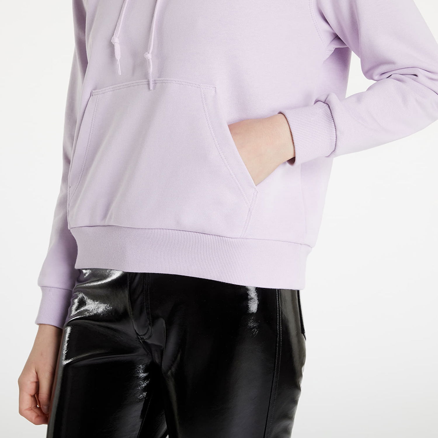 Mikina Converse Embroidered Star Chevron Hoodie Fialová | 10019442-A29, 1